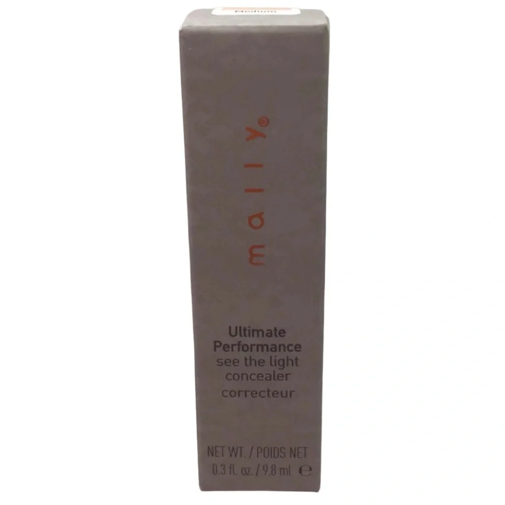 Mally Beauty Ultimate Performance See the Light Concealer, (Medium) (NWT)